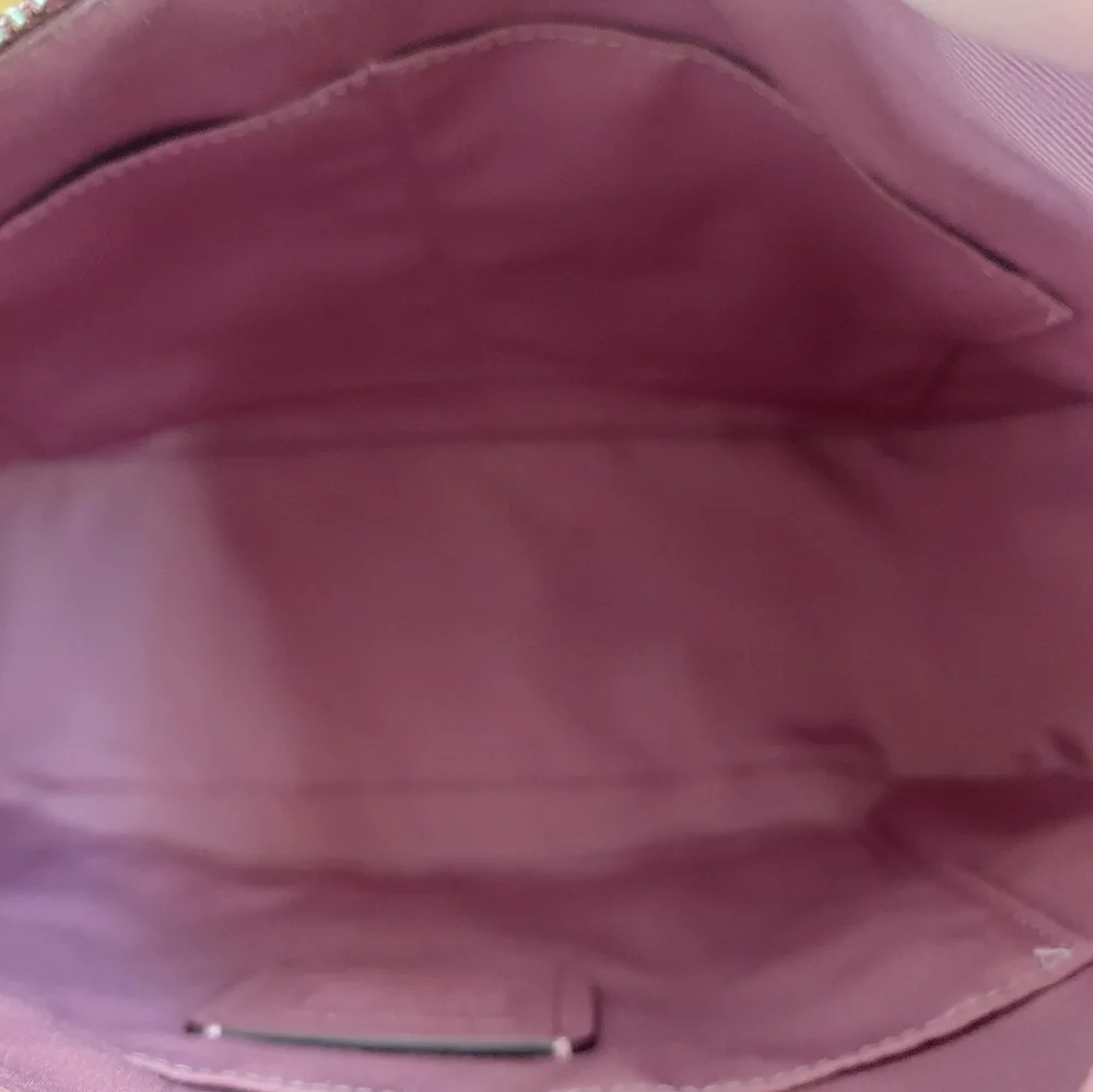 Coach Jess Hobo Rose Pink Pebbled Leather Shoulder Bag W/Gun Metal Hardware - Picture 8 of 16